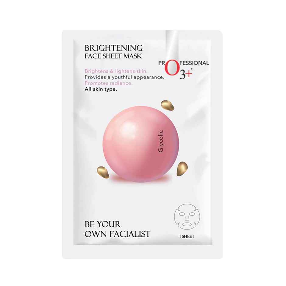O3+ Facialist Brightening Face Sheet Mask With Glycolic