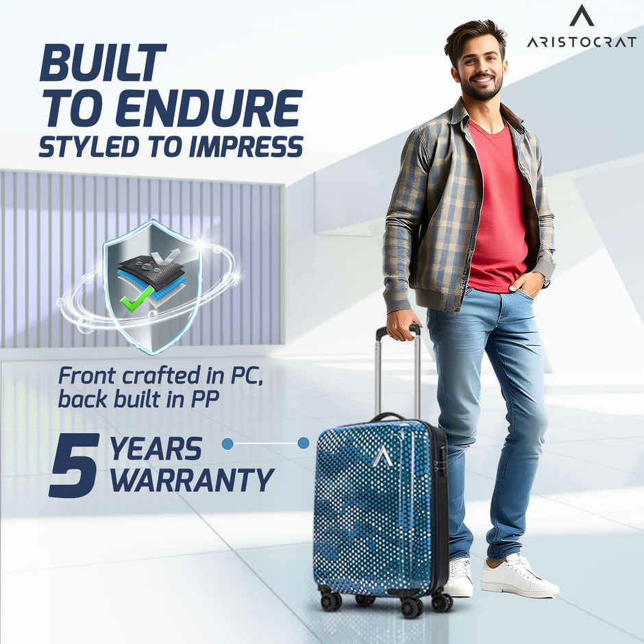 Aristocrat Combat Strolly | Blue - 53 L