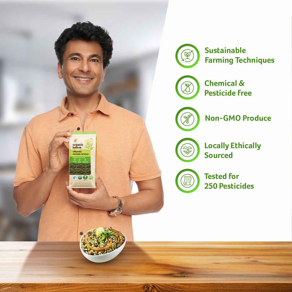 Organic Tattva Moong Dal Whole