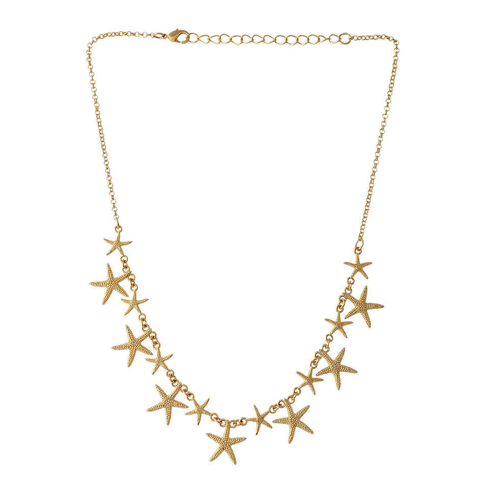 Voylla Hawaii Starfish Dangler Necklace