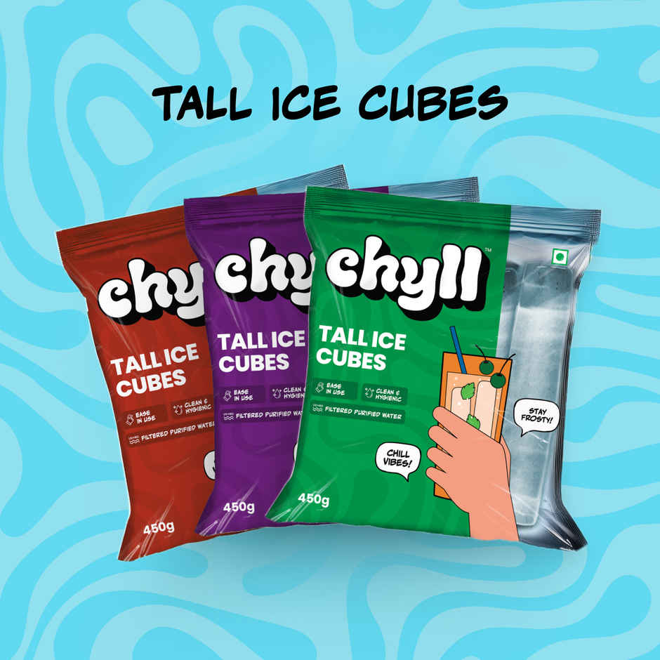 Chyll Tall Glass Ice | Filtered Purified Water