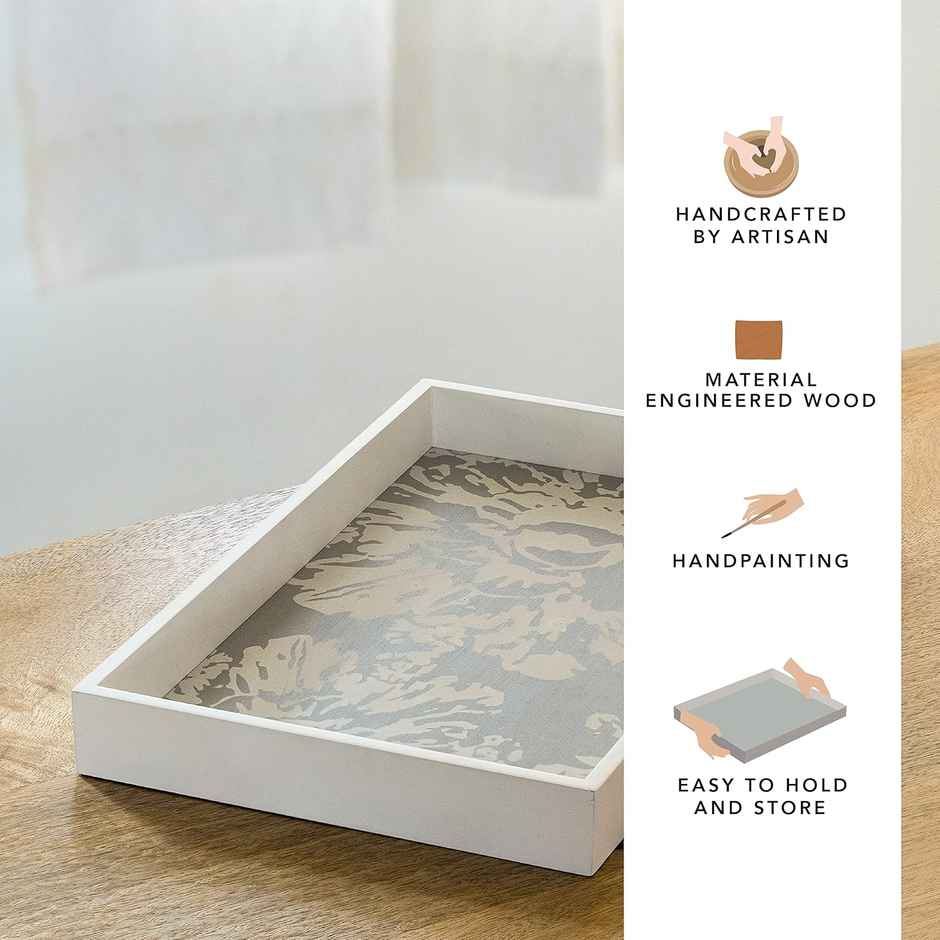 Ellementry Shade of Grey Wooden Tray