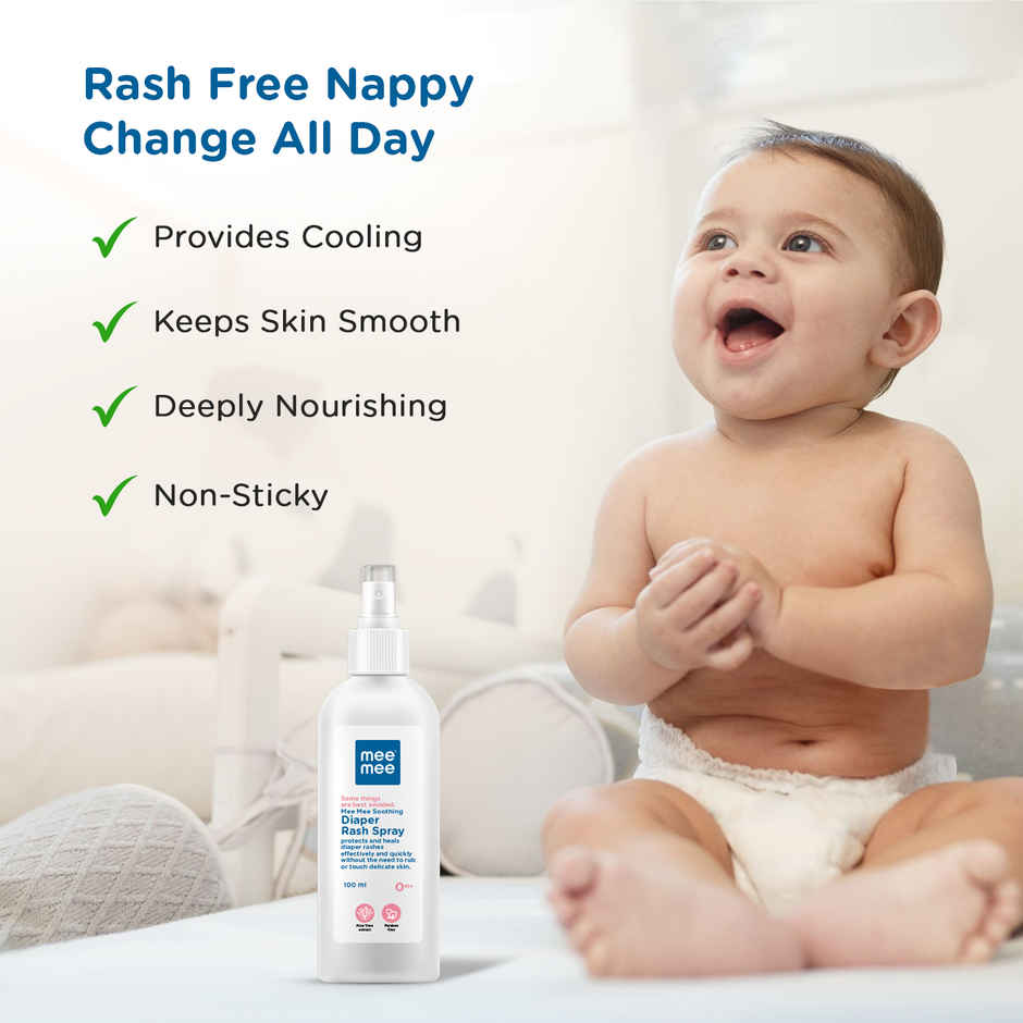 Mee Mee Soothing Diaper Rash Spray for baby with natural ingredients -100 ml