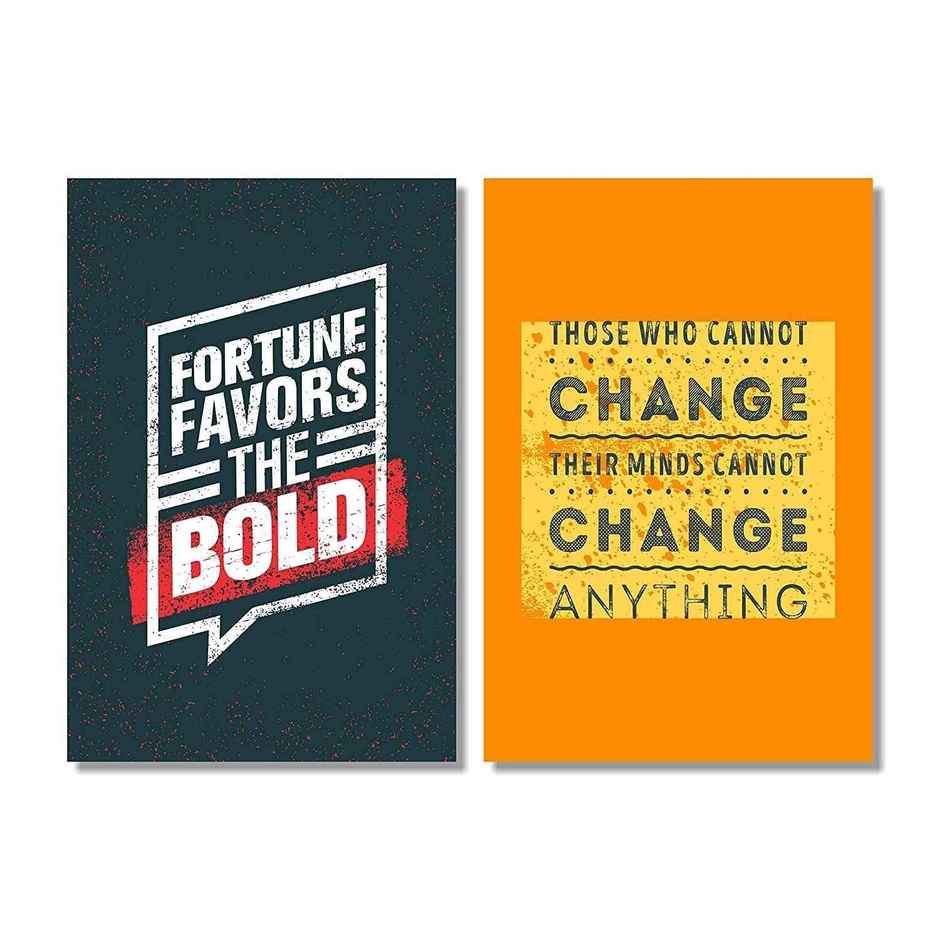 Paper Plane Design Wall Posters For Office Decor | Set of 10 | Size | 12 Inch x 18 Inch | D69