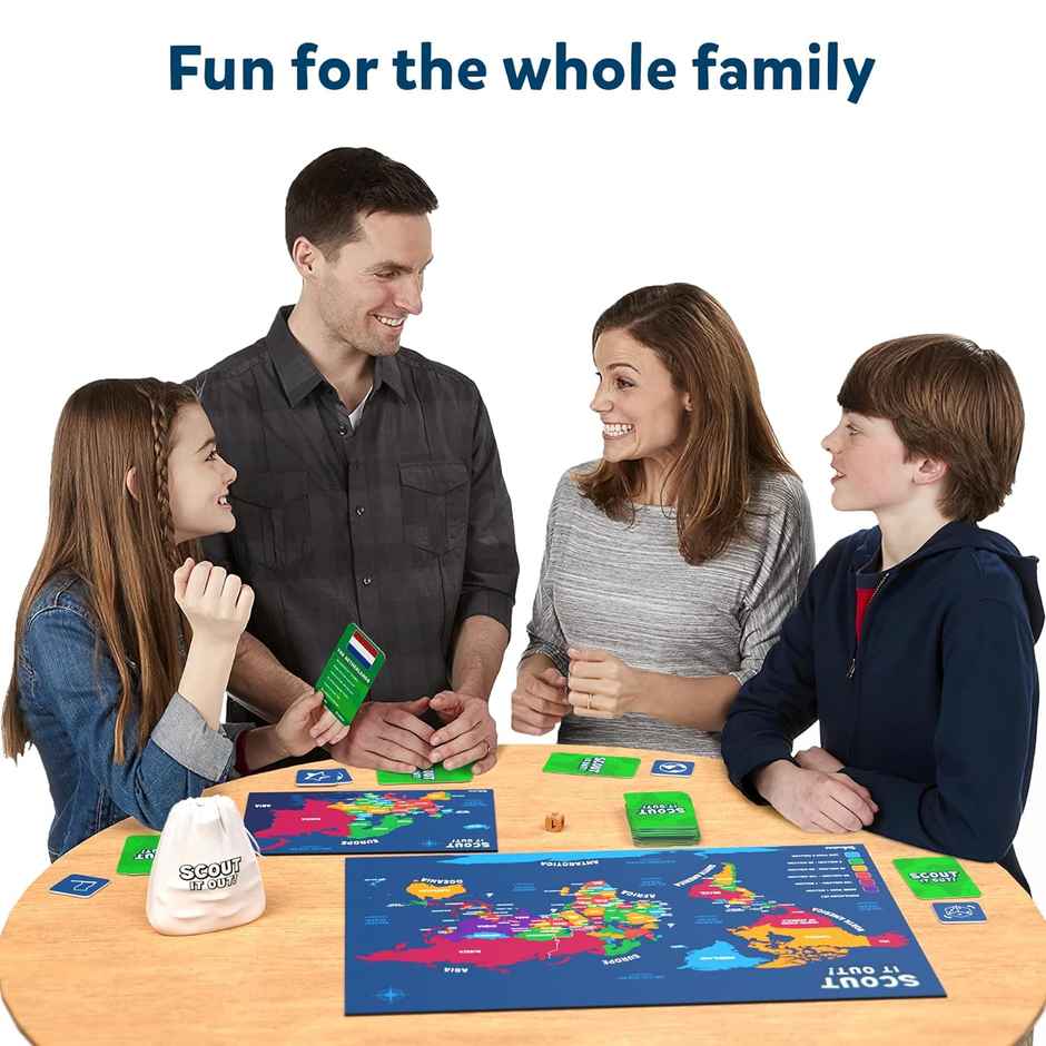 Skillmatics Board Game - Scout It Out, Guessing & Trivia Game