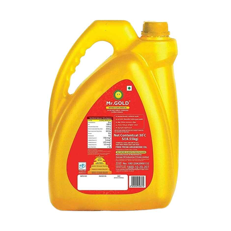 Mr.Gold Refined Sunflower Oil Jar