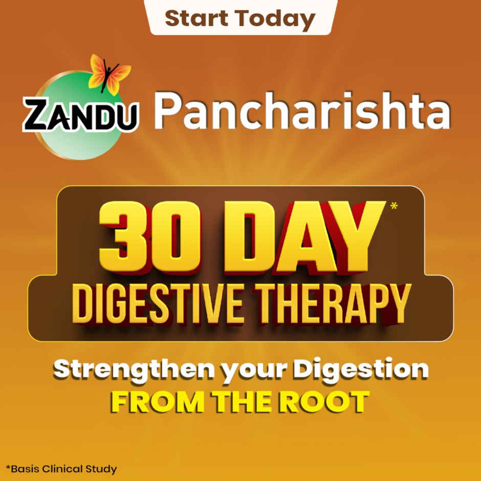 Zandu Pancharishta Ayurvedic Digestive Tonic, Suitable for Diabetics