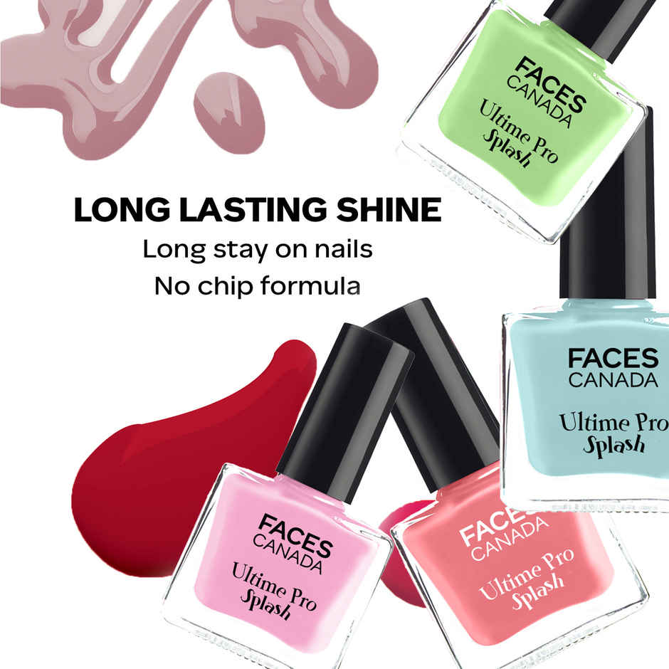 Faces Canada Ultime Pro Splash Mini Nail Enamel | Pastel Paradise