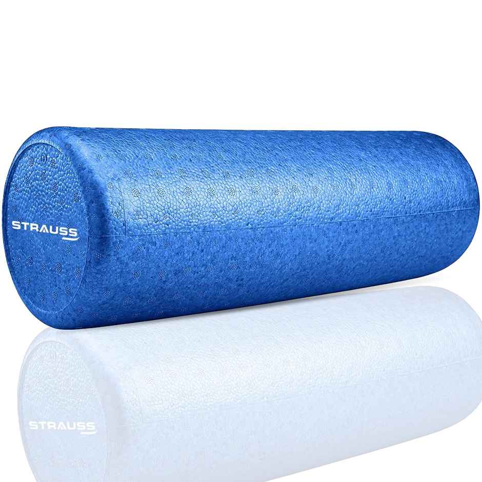 Strauss High Density Foam Roller | 45 Cm | Blue