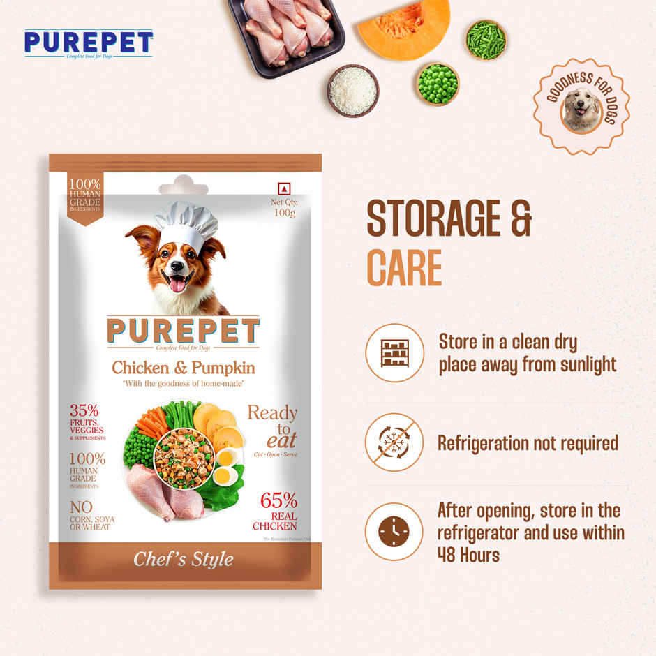 PurePet Chicken and Pumpkin Fresh Dog Food