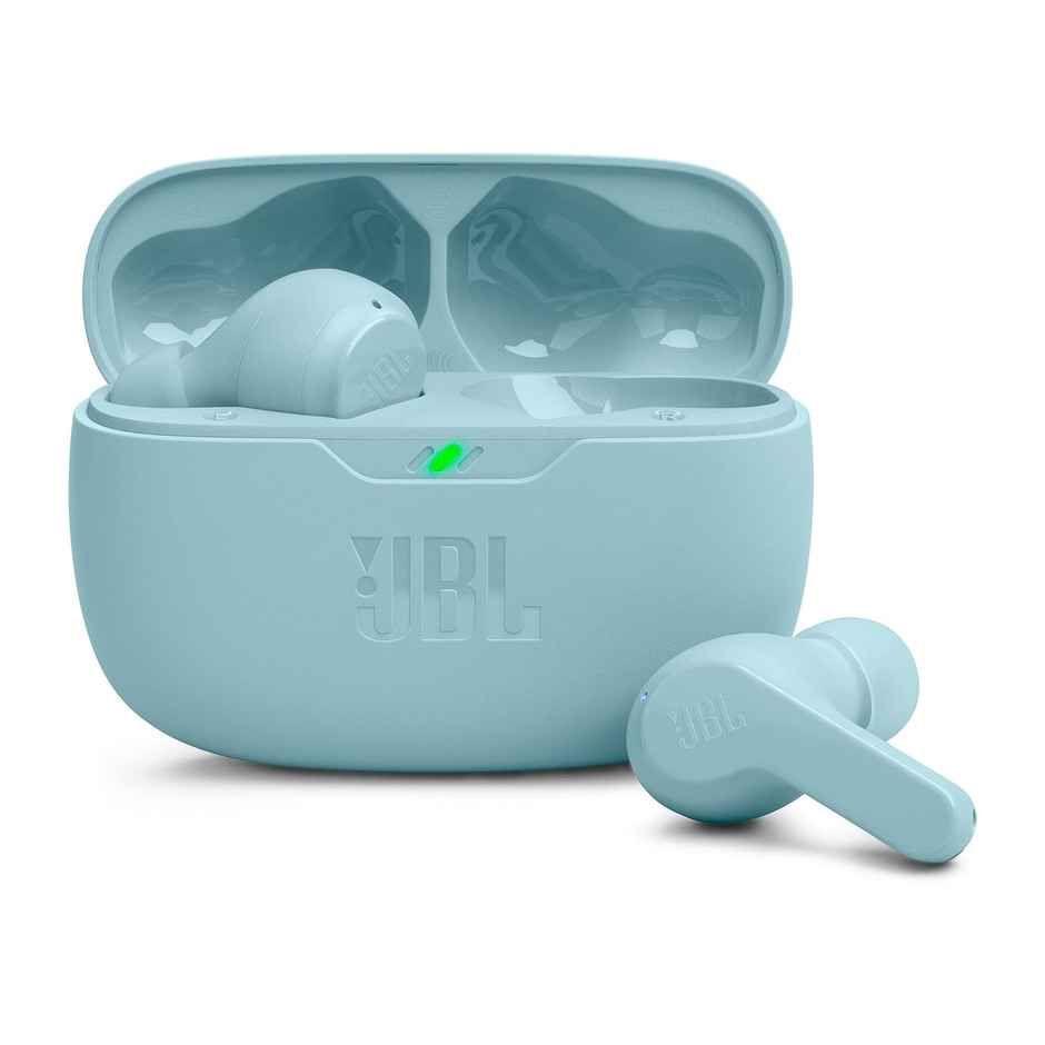 JBL Wave Beam In-Ear Wireless Earbuds (Tws) With Mic, (Mint)