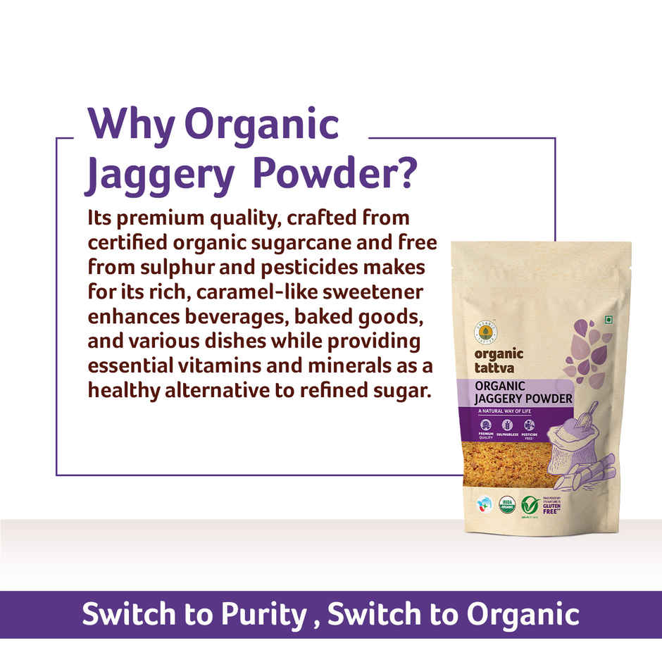 Organic Tattva Jaggery Powder