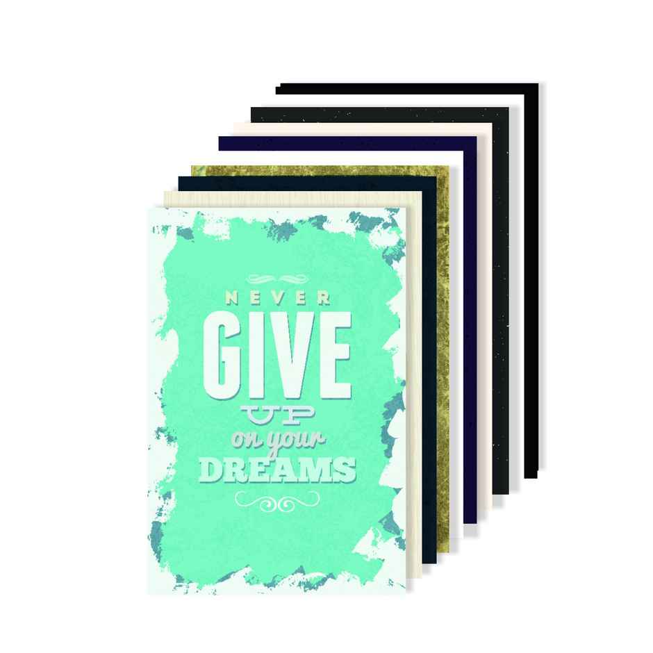 Paper Plane Design Motivational Wall Posters | Set of 10 | (12 Inch x 18 Inch) D81
