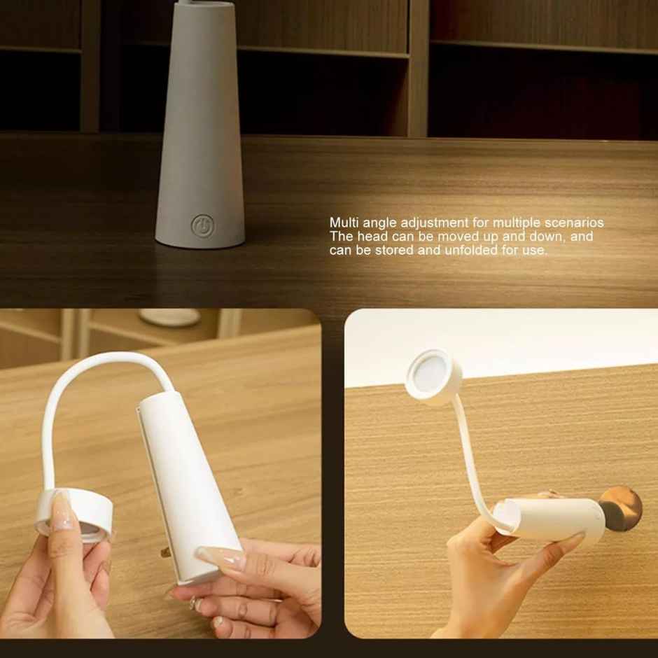 Hashwow Led Foldable Study Lamp With 3 Modes - Portable Reading Light For Students