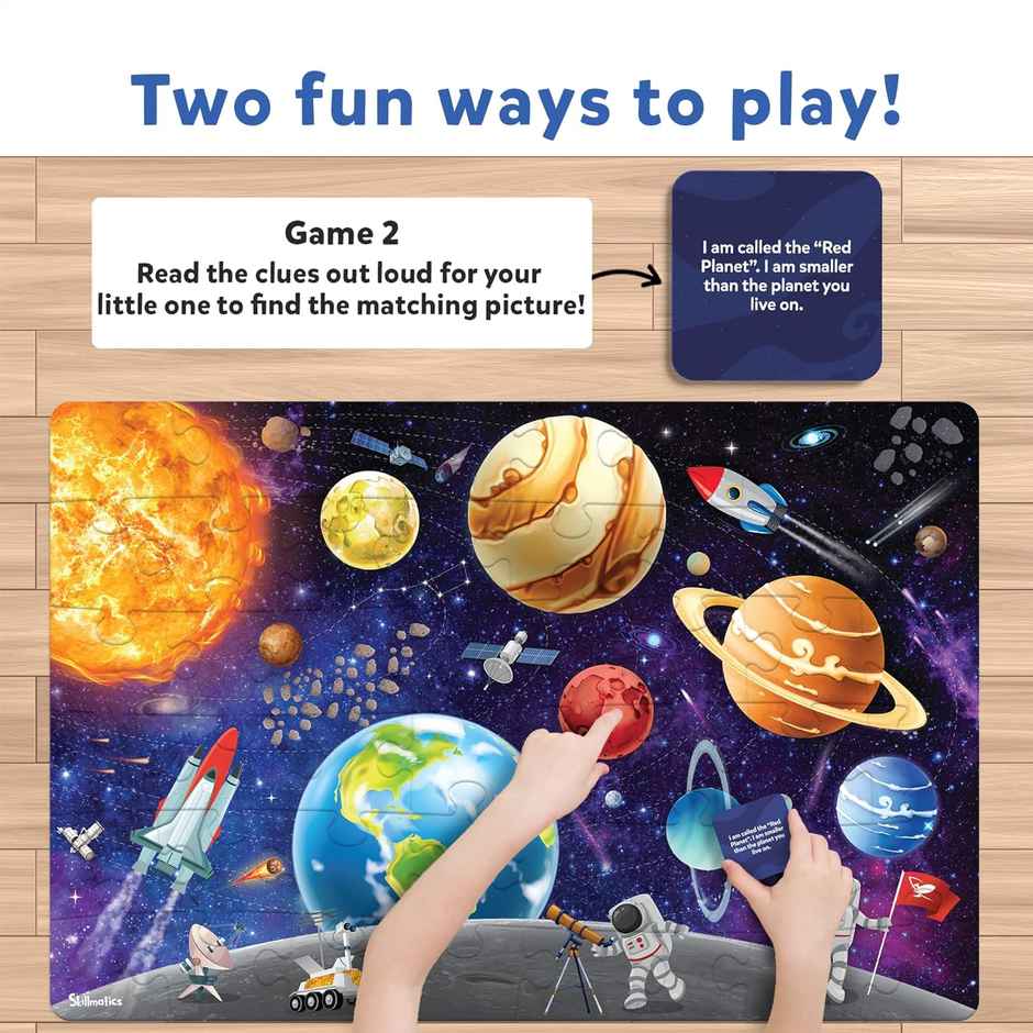 Skillmatics Floor Puzzle & Game - Piece & Play Space
