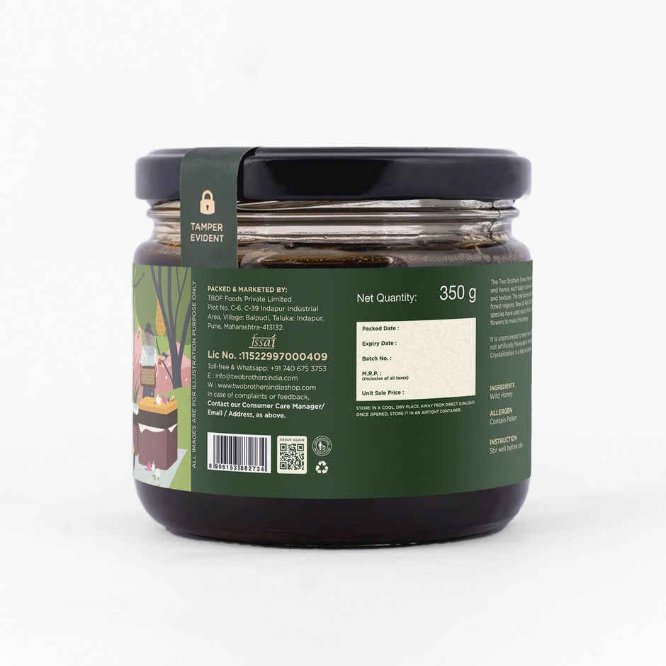 Two Brothers Multifloral Forest Honey Unpasteurized Raw Honey