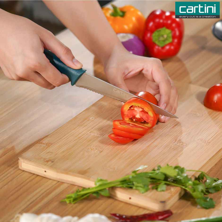 Godrej Cartini Super Slicing Knife - Teal