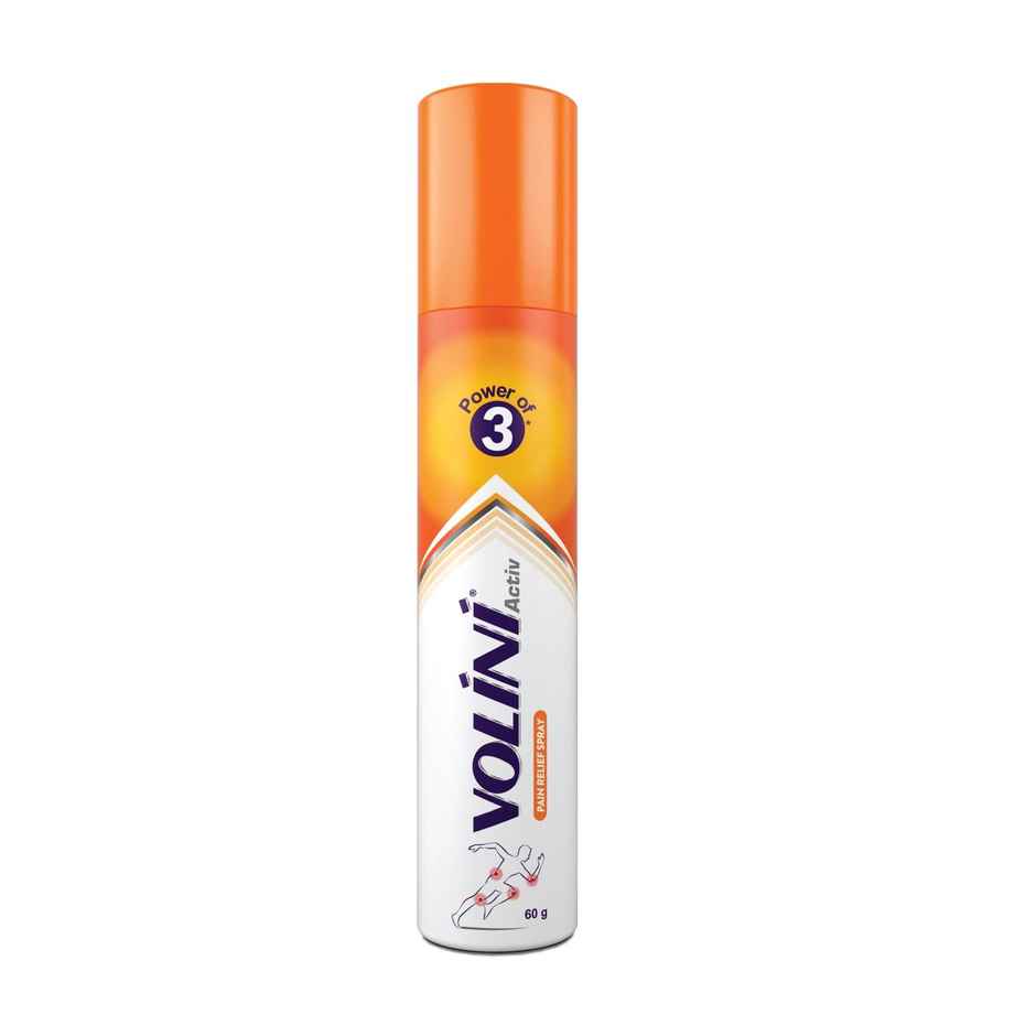 Ultimate Sprain Recovery Combo- Volini Spray (60gm) + Hansaplast Crepe bandage (8cm X 4m)