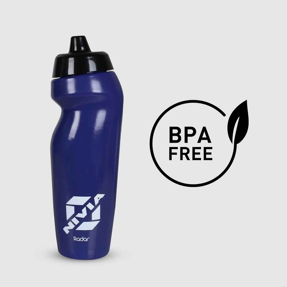 Nivia Radar Sports Bottle | 600 ml | Navy Blue
