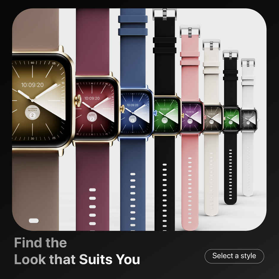 Fire-Boltt Ninja Call Pro Plus | 1.83" Display | BT Calling - Grey