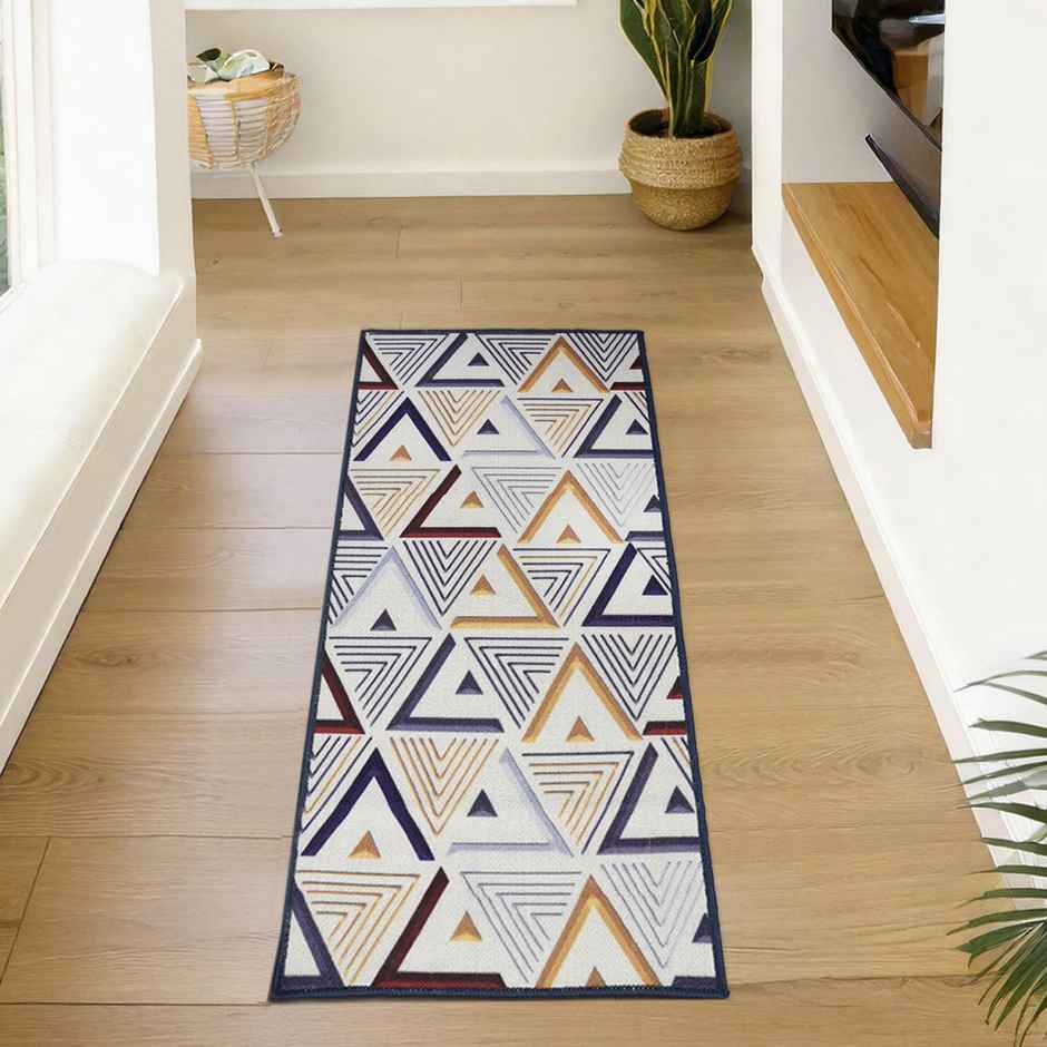Status New Digital Floor Runner | Geometric Design | 56 x 140 cm