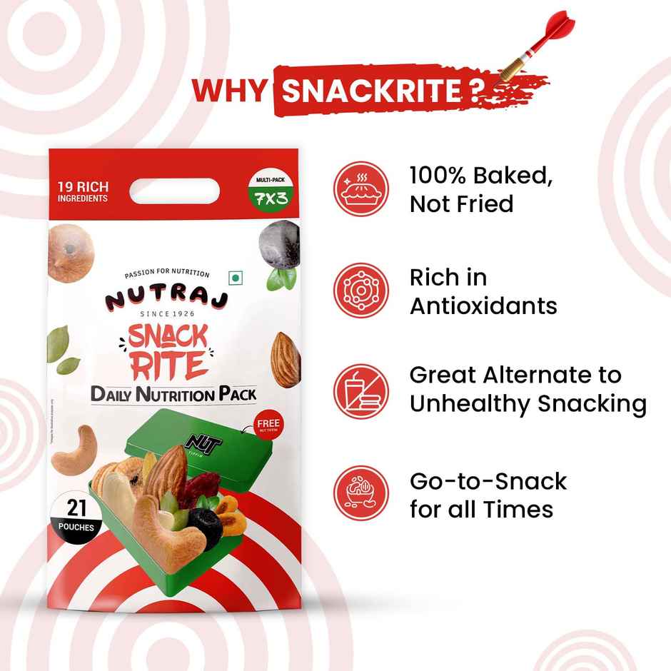 Nutraj Snackrite Daily Nutrition Pack