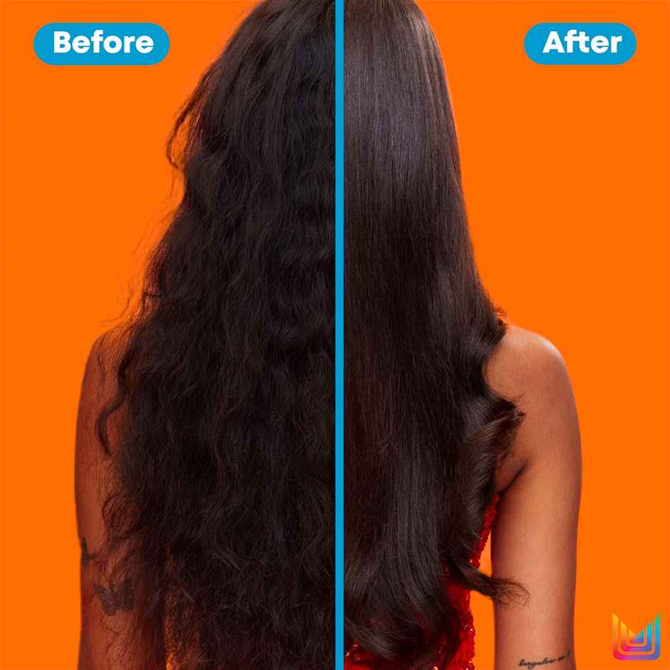 Matrix Mega Smooth Shampoo, Conditioner & Serum Combo, Defy Frizz For 4 Days, For All Hair Types