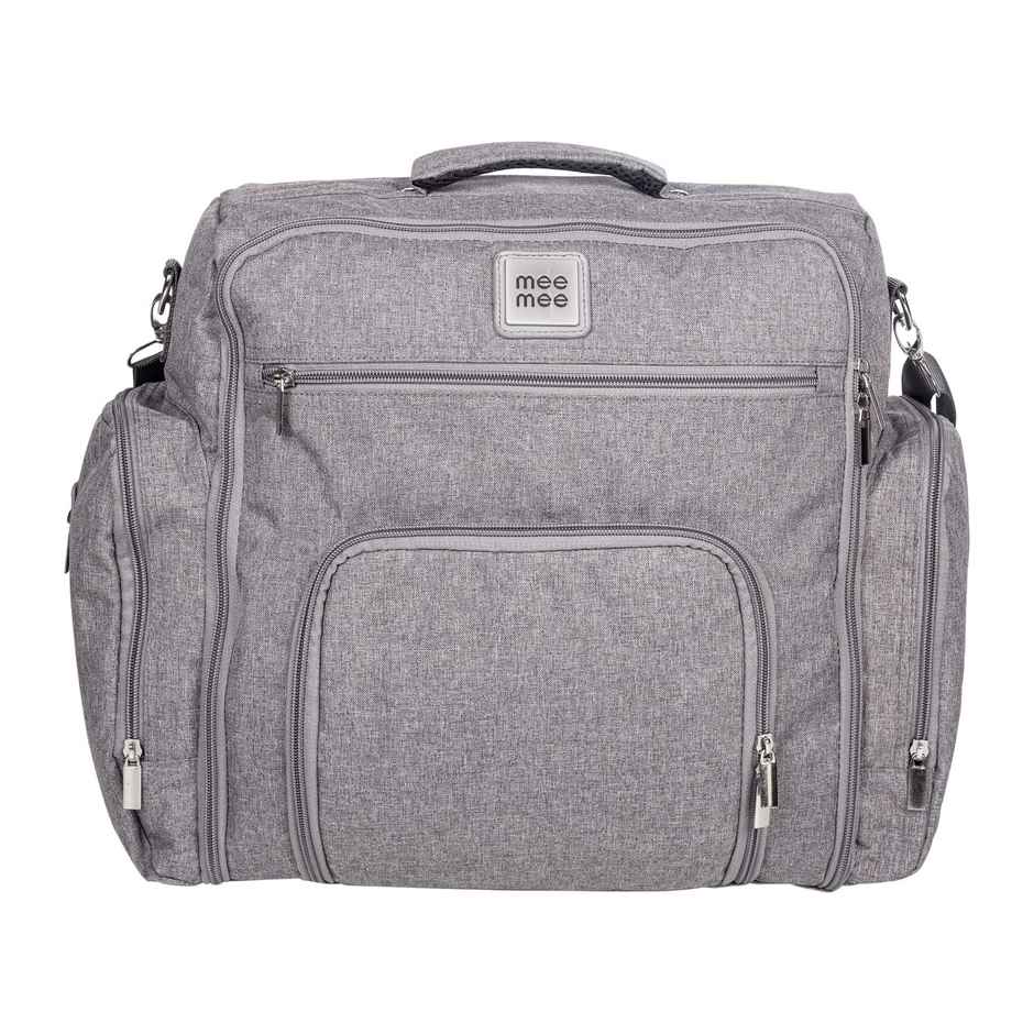 Mee Mee Multipurpose Diaper Bag (Grey)