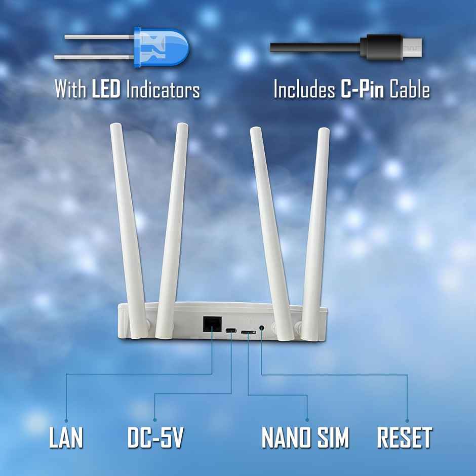 Geonix Wireless Router 4G