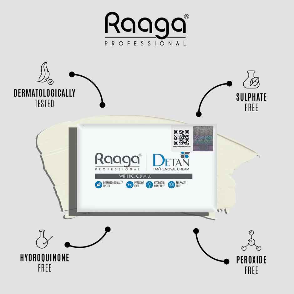 Raaga Professional De-Tan Tan Removal Cream