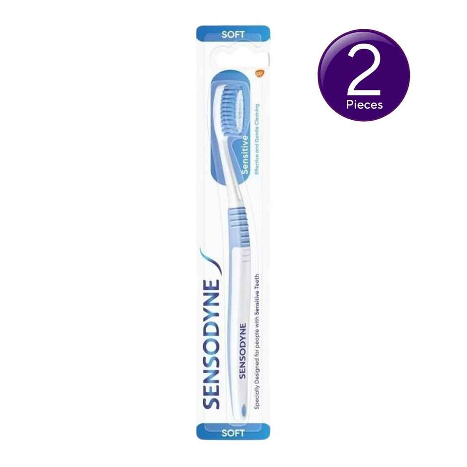 Sensodyne Sensitive Toothbrush with Soft Round Bristles - Assorted Combo 