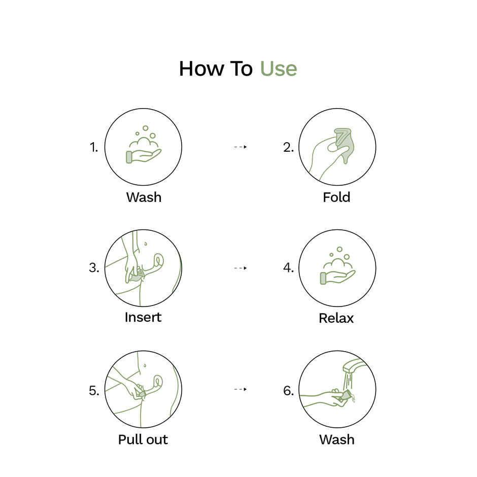 Pee Safe Menstrual Cup | Leak-Free, Comfortable & Reusable - Large