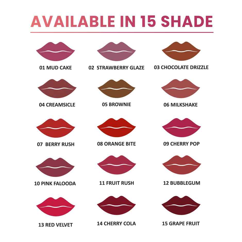 Shryoan Rich Color Non-Transfer Lipstick - Chocolate Drizzle