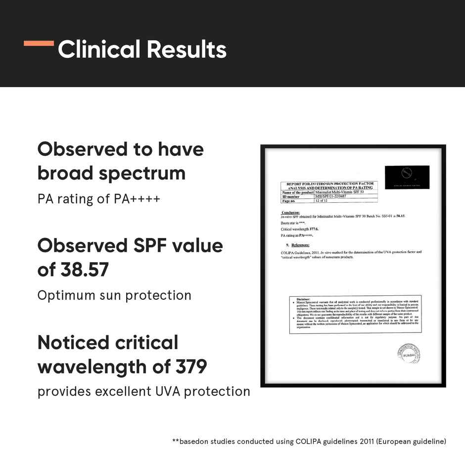 Minimalist SPF 30 Body Lotion With Vitamin E, Glycerin