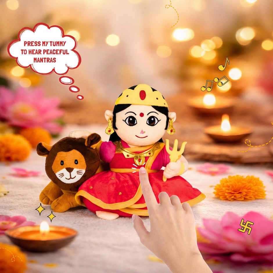 Panda's Box Mantra Chanting Devi Durga | Medium - 26 cm