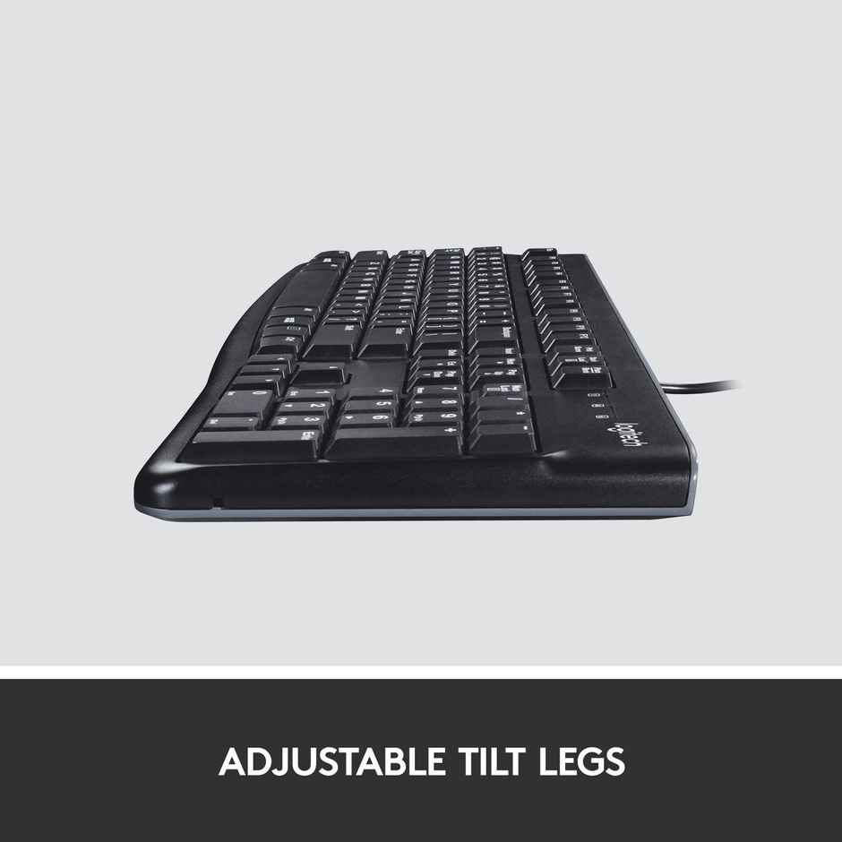 Logitech K120 Wired Keyboard Combo