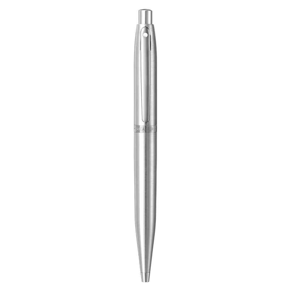 Sheaffer Ballpoint Pen | Chrome Trims | Brushed Chrome