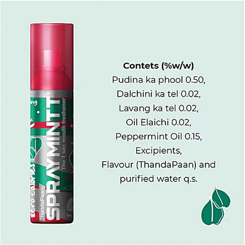 Spraymintt (Thandapan) Mouth Freshener Spray