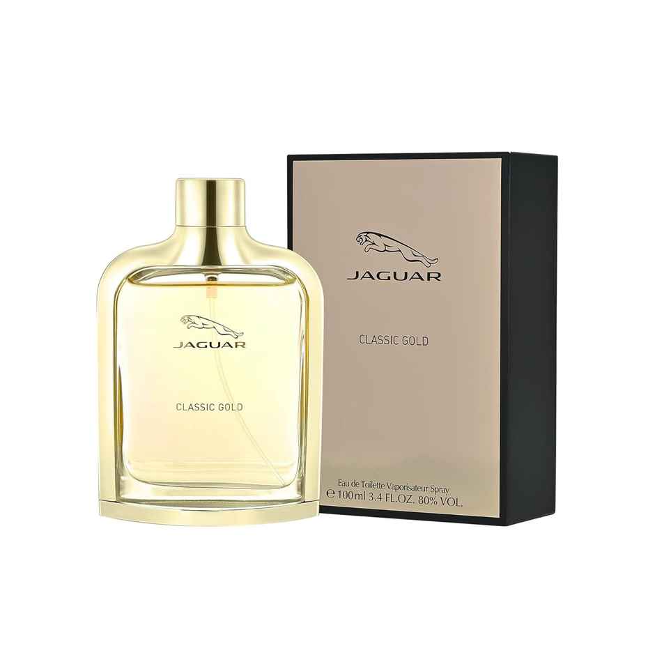 Jaguar Classic Gold Eau De Toilette | Fresh & Elegant