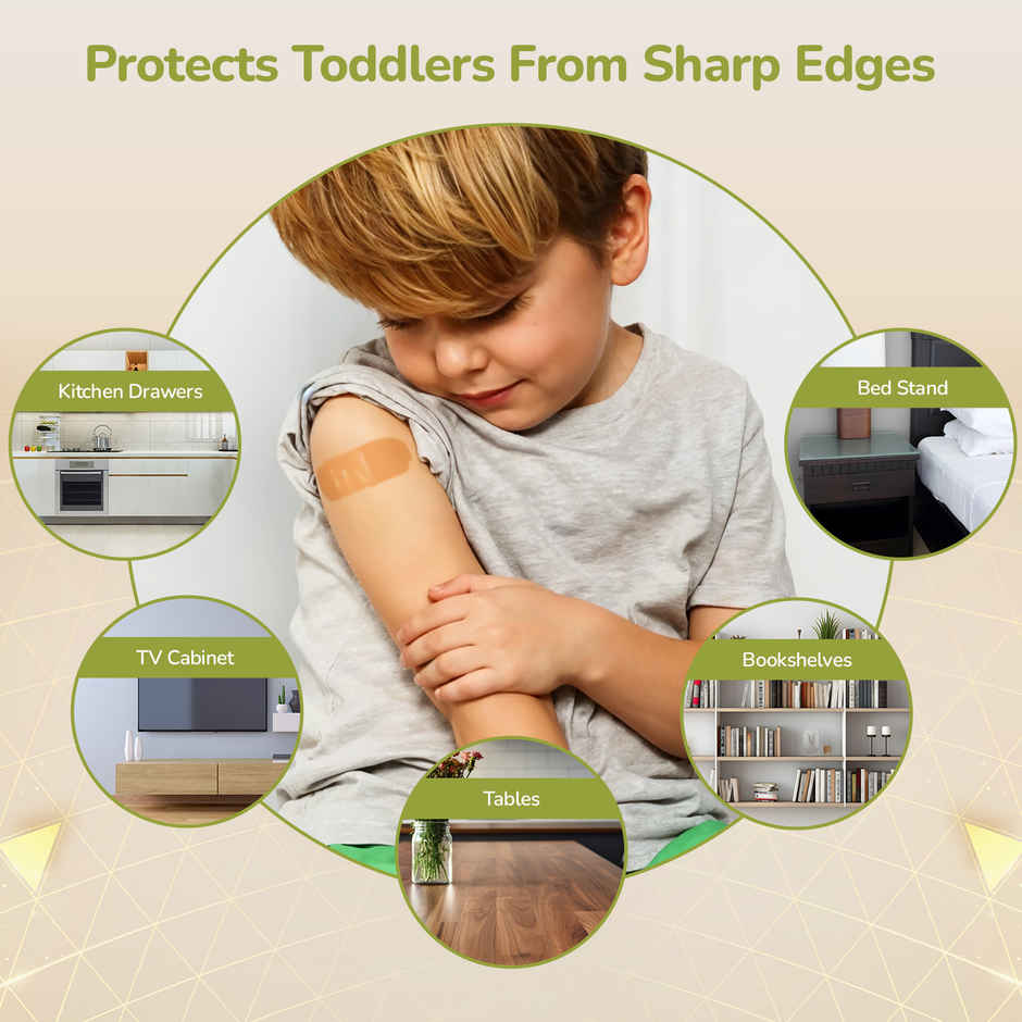 R for Rabbit Protector Plus Corner Cushion Guard Safety White SYPPCGW2 Feeding Nursing and Nursery