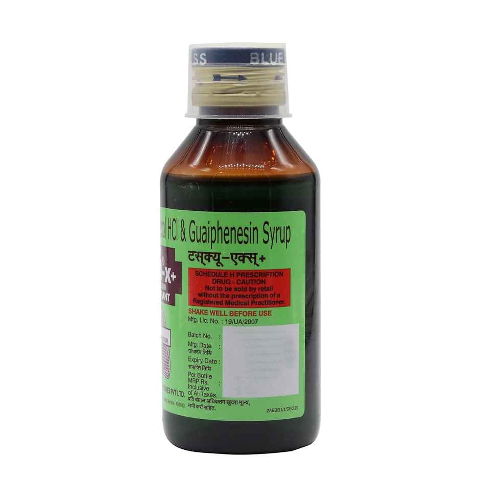 TusQ-X+ Sugar Free Expectorant