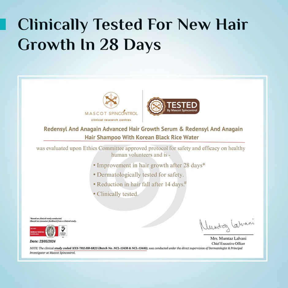 Pilgrim Advanced Hair Growth Serum with Redensyl & Anagain Reduces Hair Fall & Boosts Hair Growth