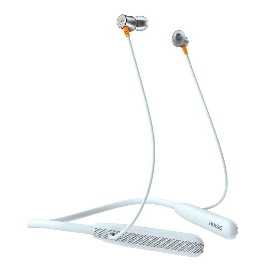 Noise Airwave 50H Battery ENC Low Latency-Upto 50ms 10mm Driver BTv5.3 Neckband | Ice Blue