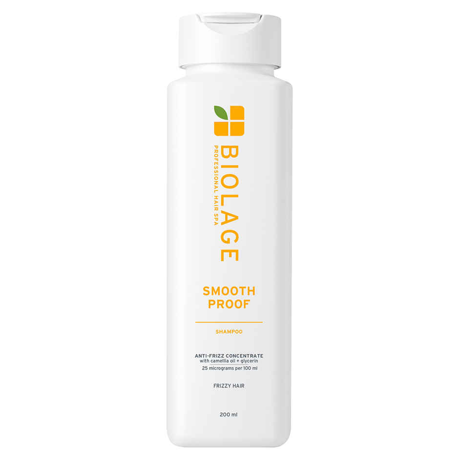 Biolage Smoothproof Anti-Frizz Shampoo with Camellia oil and Glycerin for 72HR Frizz Control