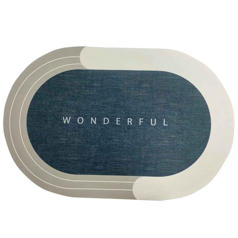 Status Silicon Anti-Skid Bath Mat | 38 x 58 cm | Wonderful | Assorted