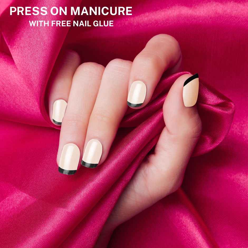 Jaquline USA Pressonmanicure - Coffin Pattern