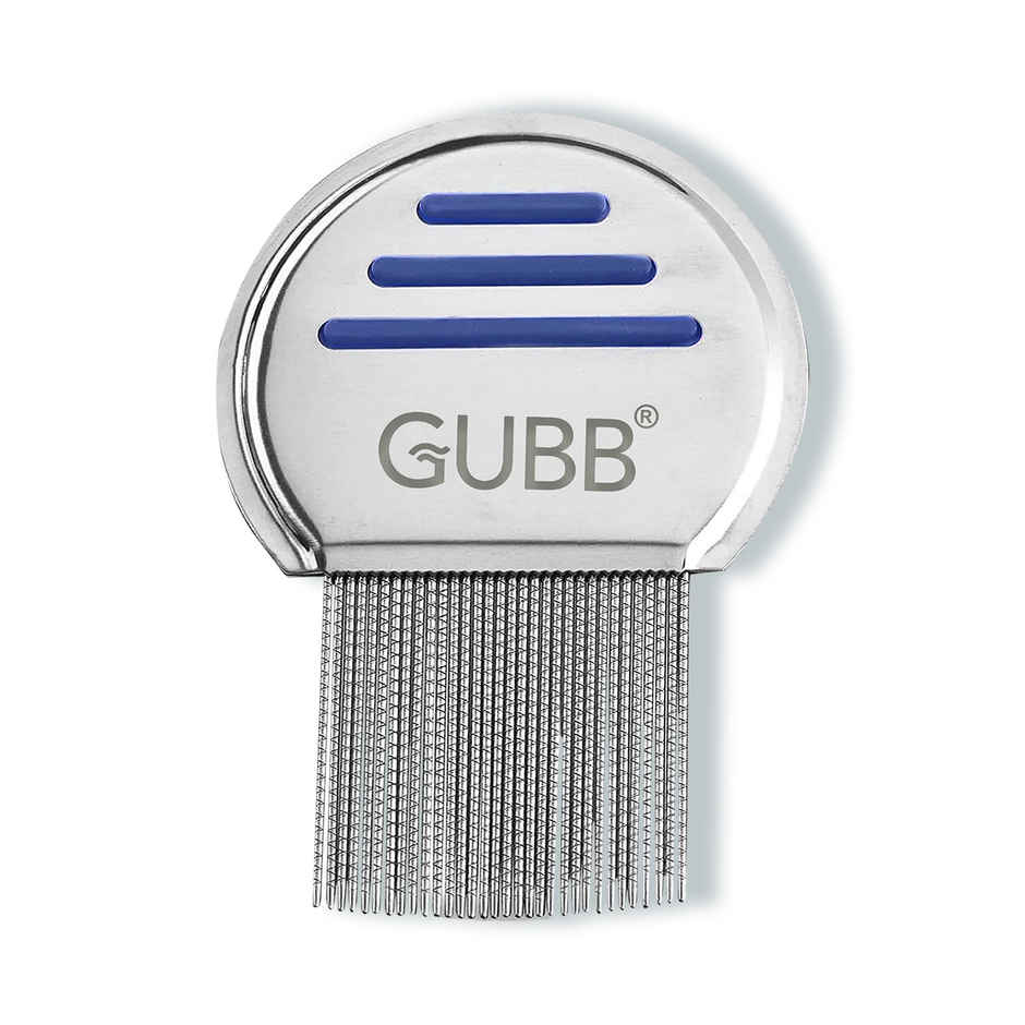 GUBB Metal Lice Comb with Texture