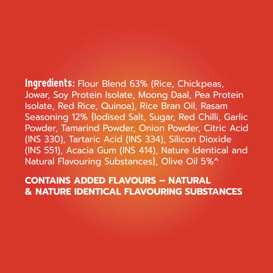 Klaw Rowdy Rasam Supergrain Puffs | Baked Not Fried | High Protein | Made with Olive Oil