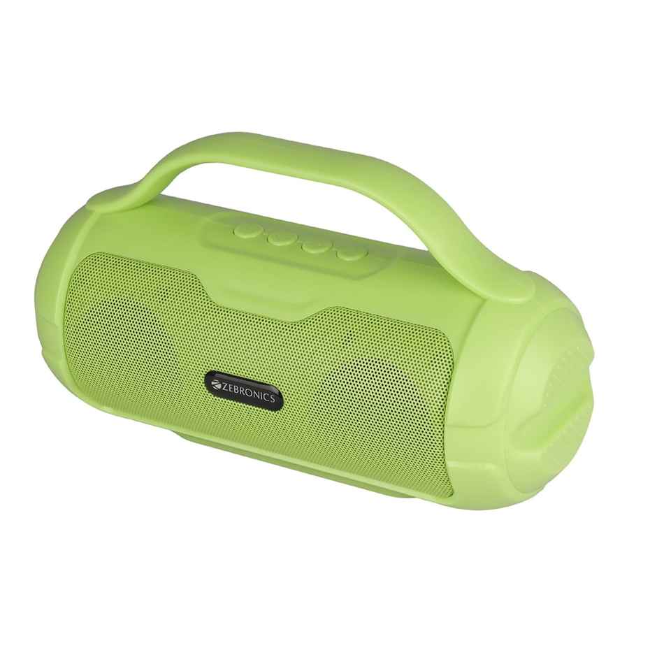 Zebronics Sound Feast 40 BT Speaker | 8W | Upto 16h Playback | Deep Bass | Call Function | Green