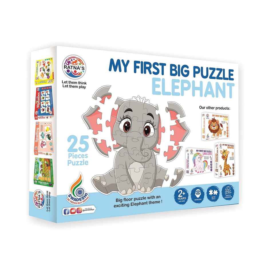 Ratna's My First Big Puzzle Elephant
